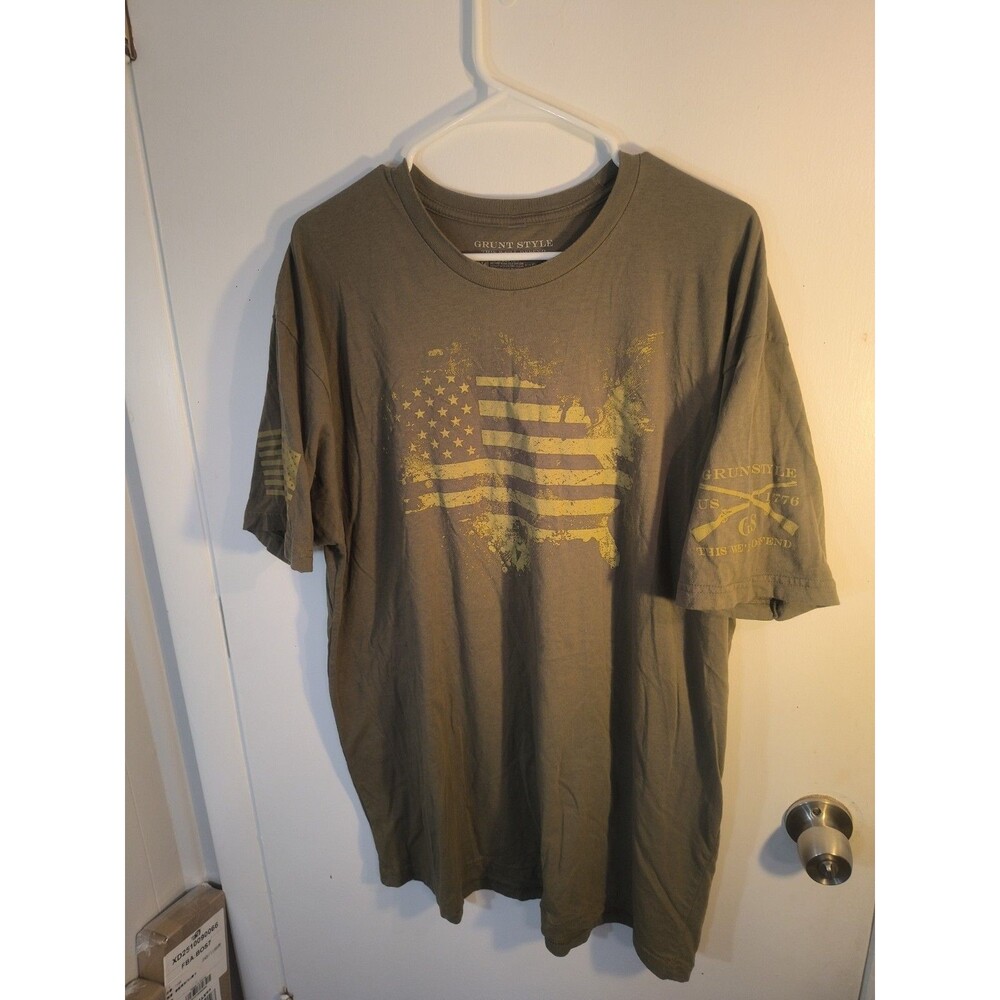 Pre-owned Extra Large Grunt Style American Acid Men's T-Shirt Short Sleeve